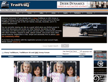 Tablet Screenshot of forums.trailvoy.com